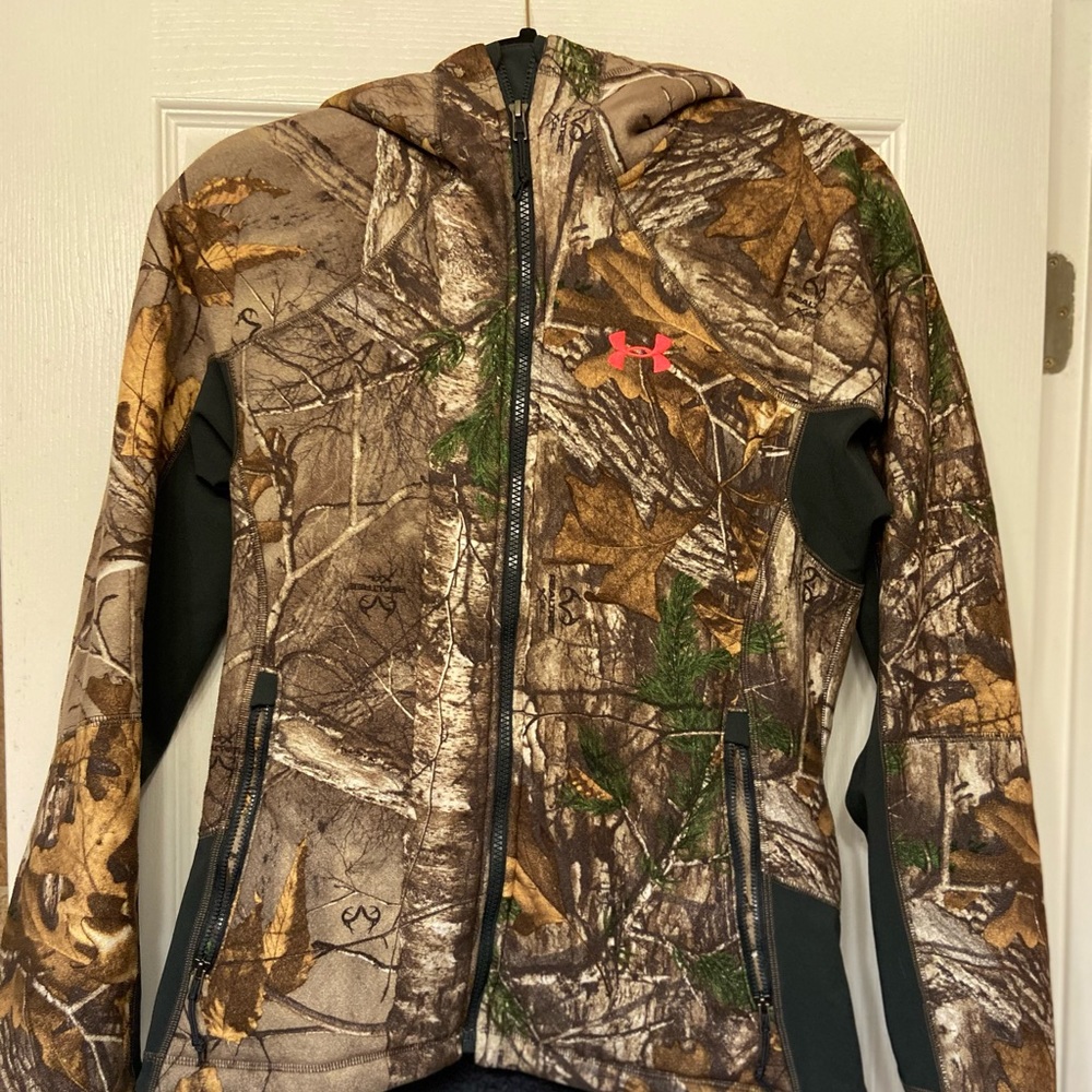 Womens under armour  camo jacket